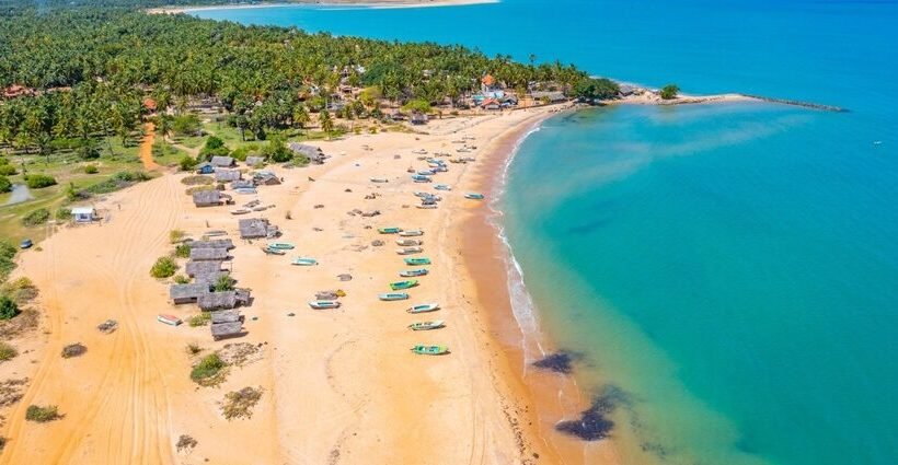 Aerial,View,Of,Kalpitiya,Beach,In,Sri,Lanka.